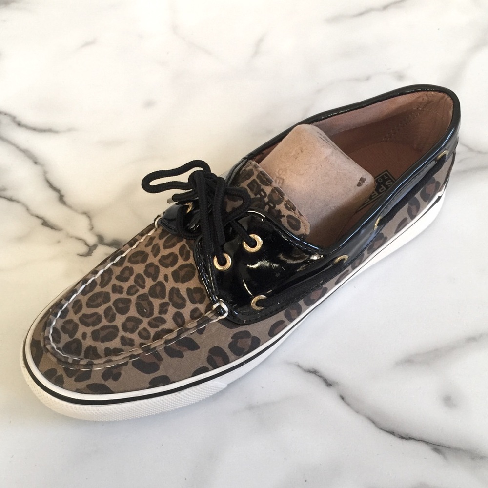 Sperry | Leopard Boat Shoes